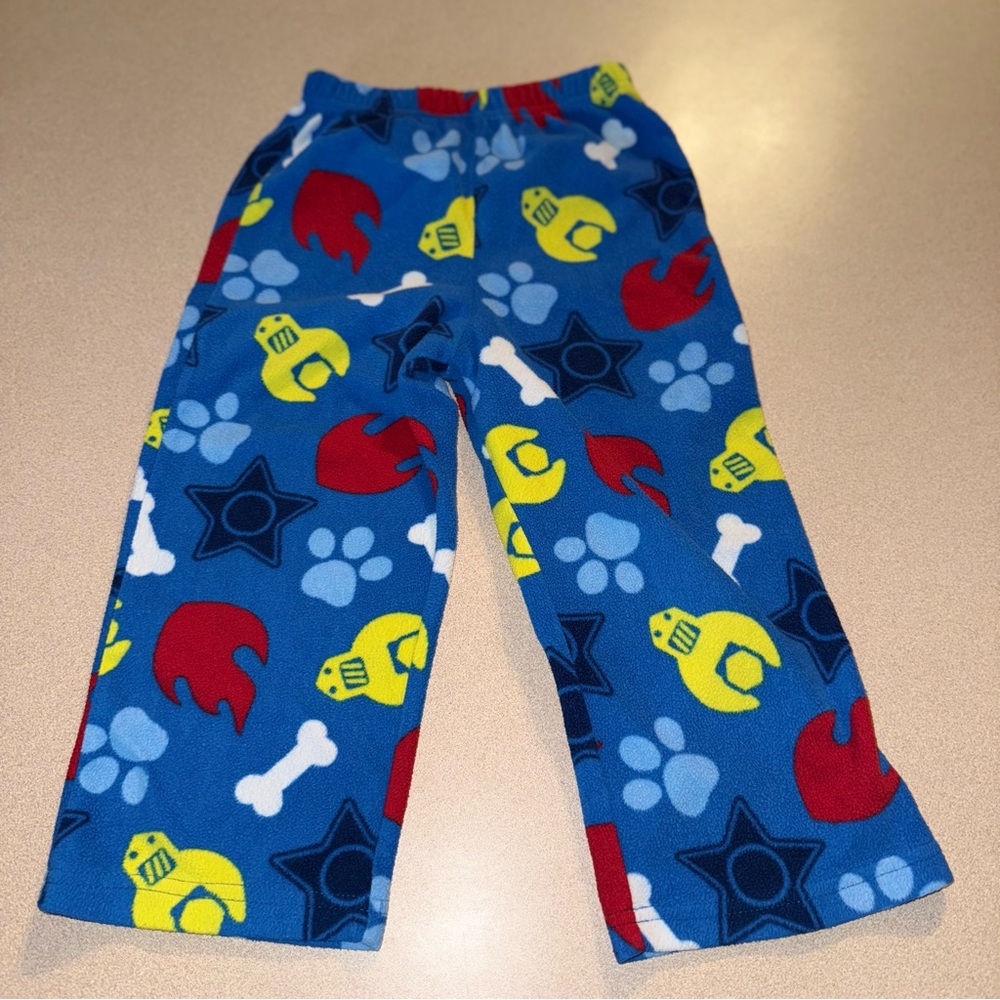 Paw patrol size 4T pajama pants blue red yellow white